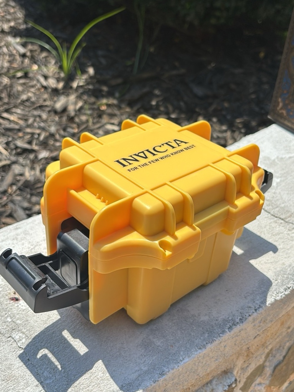 Invicta Bright Yellow Rugged Portable Speaker Case